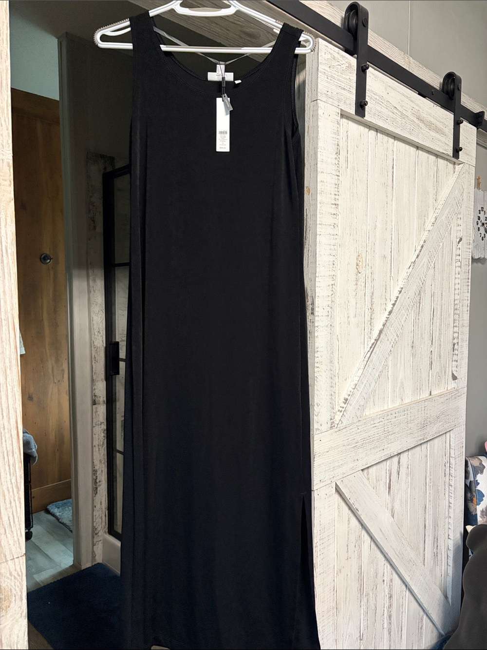Chicos Classic Black Tank Maxi Dress - NWT